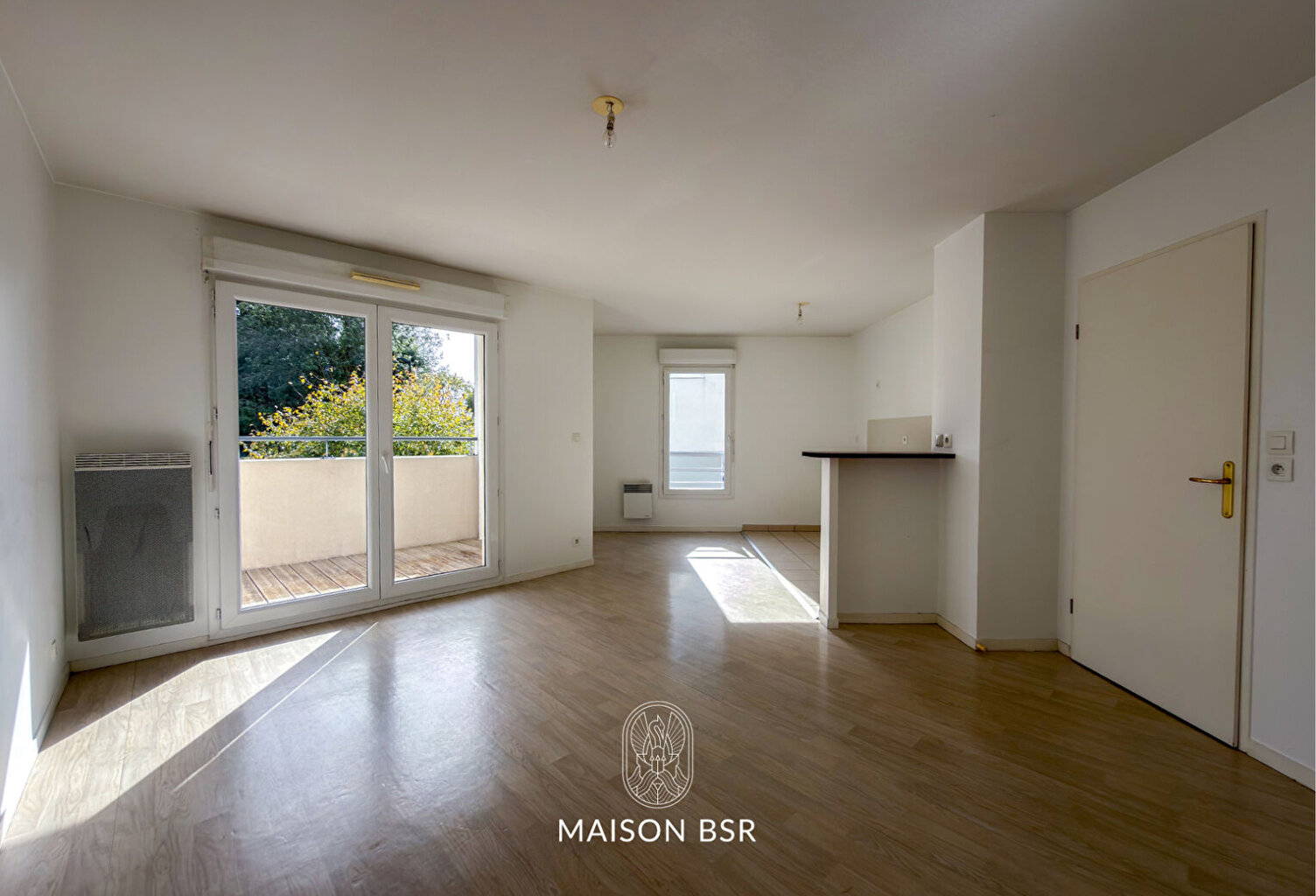 T2 de 47,88 m² - Bourg Saint-Herblain - Balcon & Parking — photo 1