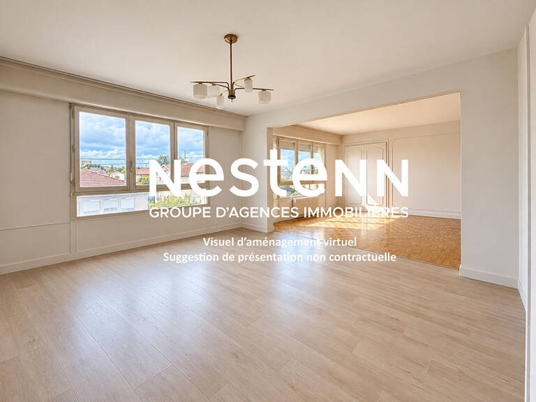 Grand Appartement T6 avec 4 Chambres cave, parking, ascenseur Les Glycines - 69500 BRON — photo 1