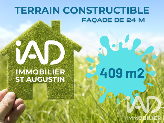 Vente Terrain à bâtir 409 m&sup2; — photo du bien