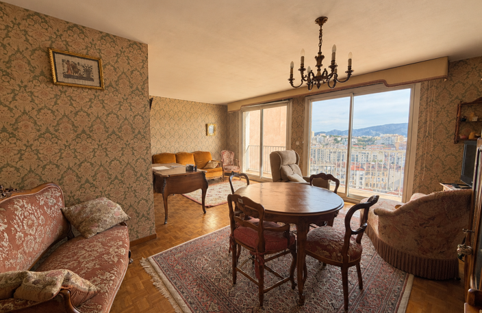Marseille 4ème   T3 75m2 avec terrasse et vue panoramique, p — photo 2