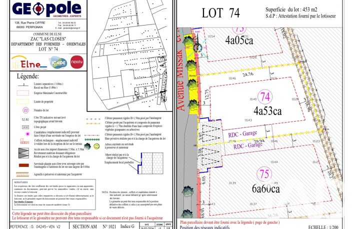 Vente Terrain à bâtir 453 m&sup2; — photo 3