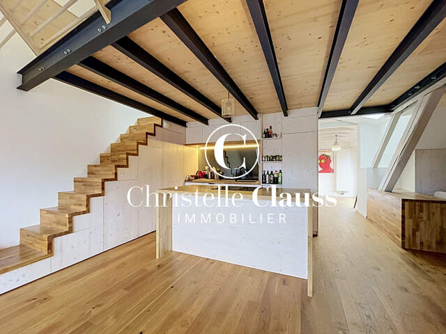 SCHILTIGHEIM - 2 PIÈCES AVEC TERRASSE ET MEZZANINE — photo du bien
