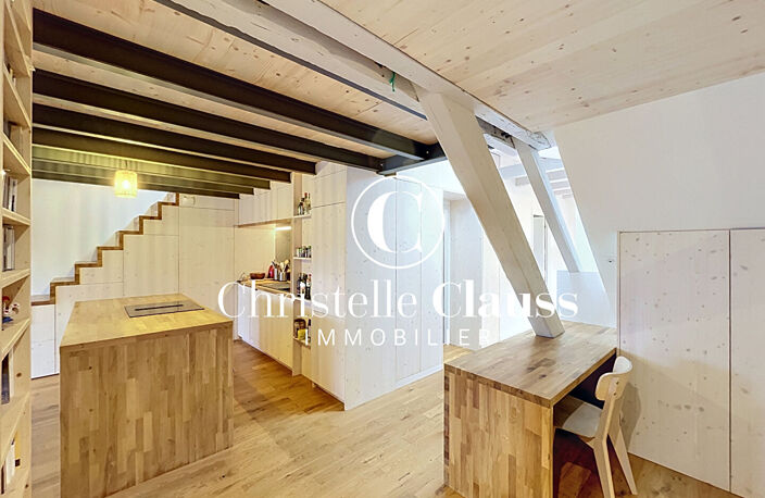 SCHILTIGHEIM - 2 PIÈCES AVEC TERRASSE ET MEZZANINE — photo 2