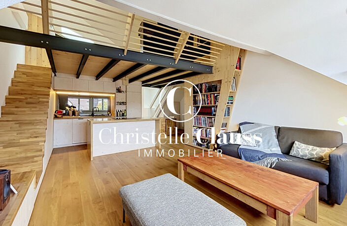 SCHILTIGHEIM - 2 PIÈCES AVEC TERRASSE ET MEZZANINE — photo 3