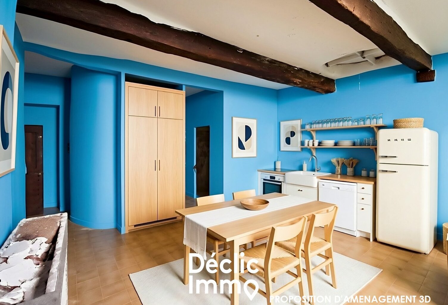 2 APPARTEMENTS A VENDRE - 1ER ET 2EME ETAGE - 77m2 - A RENOVER ENTIEREMENT - GRASSE — photo 1