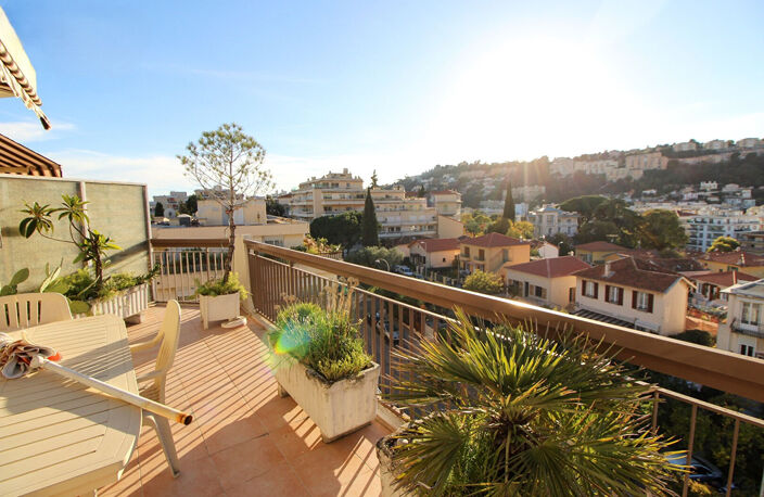 Nice Le Ray 2 pièces 41 m²  dernier étage, terrasse 50 m², garage et cave — photo 5