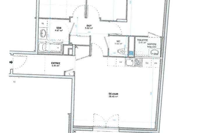 VENTE APPARTEMENT T4 -DECINES-PLACE CE LA LIBERATION — photo 4