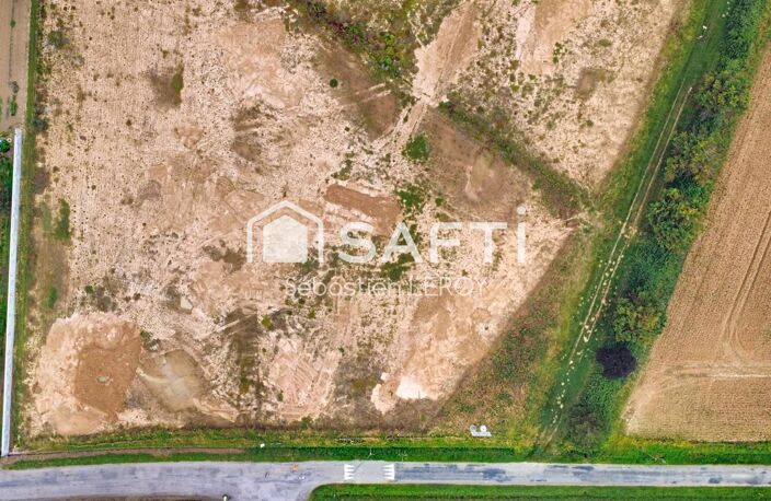 Terrain à bâtir de 551 m² viabilisé, borné, en lotissement. — photo 3