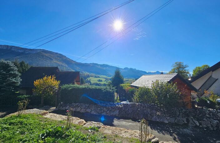 Chalet avec vue montagne - 4 pièces - 4 stationnements - terrain privatif - court de tennis — photo 3