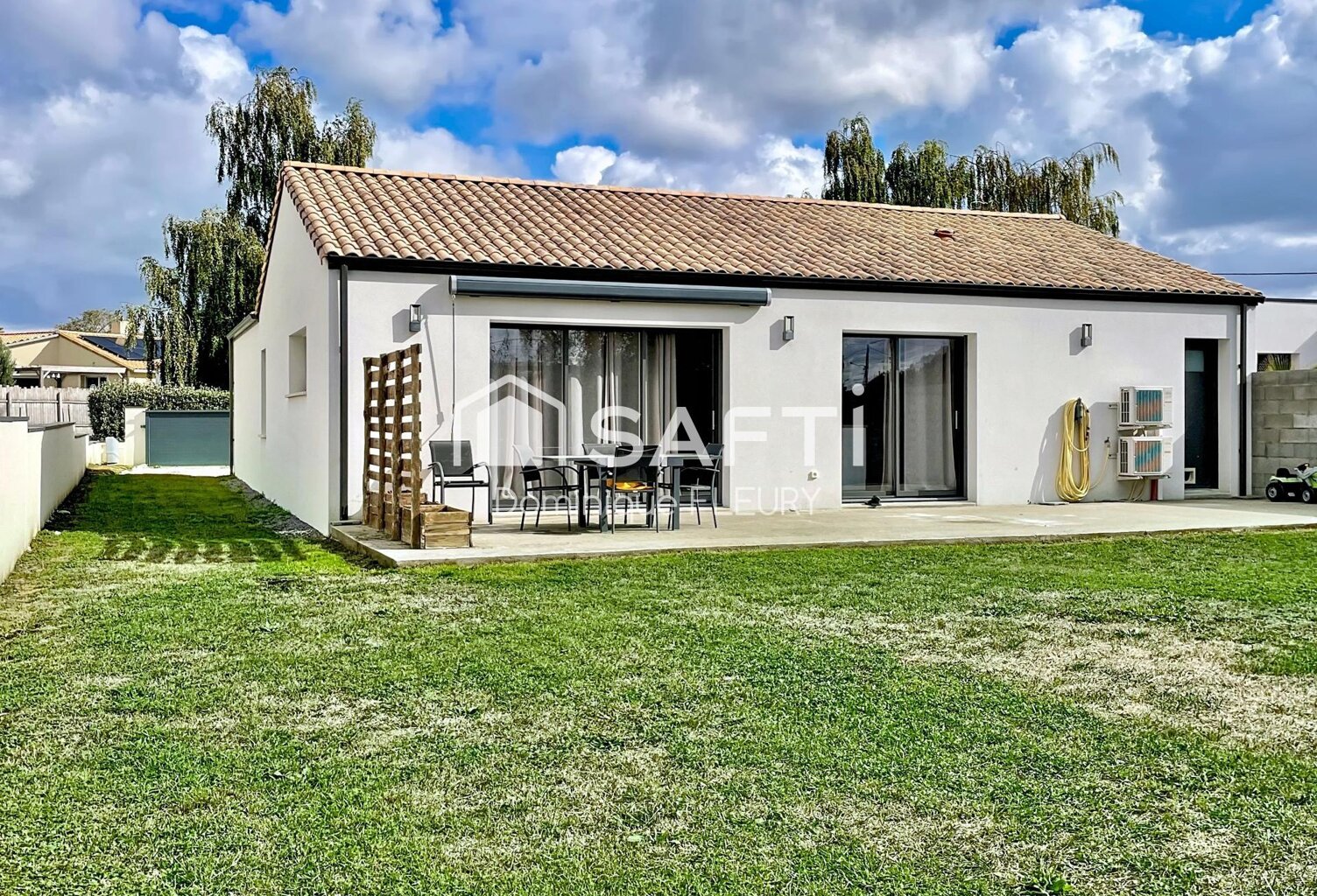 Maison de 105m² sur un terrain de 1476m² — photo 1