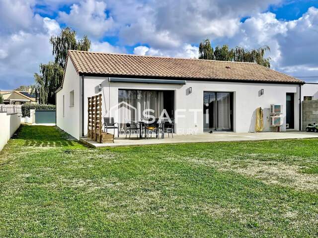 Maison de 105m² sur un terrain de 1476m² — photo du bien