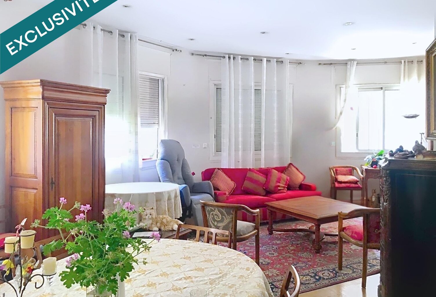 # MARSEILLE 8?  MERMOZ | APPARTEMENT BOURGEOIS T7 AUX VOLUMES REMARQUABLES — photo 1