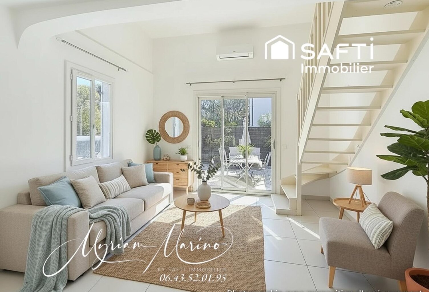 APPARTEMENT EN DUPLEX - TERRASSE ET JARDIN - SAINT AYGULF — photo 1