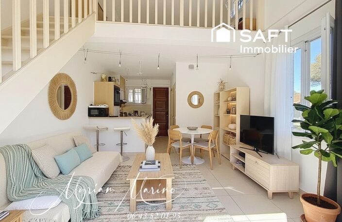 APPARTEMENT EN DUPLEX - TERRASSE ET JARDIN - SAINT AYGULF — photo 4