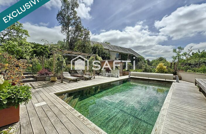 À VENDRE  MAISON DE MAÎTRE AVEC PISCINE  DEPENDANCES VERGER ET PARC  PROXIMITE CAENNAISE — photo 2