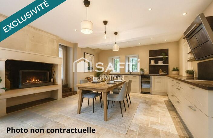 À VENDRE  MAISON DE MAÎTRE AVEC PISCINE  DEPENDANCES VERGER ET PARC  PROXIMITE CAENNAISE — photo 4