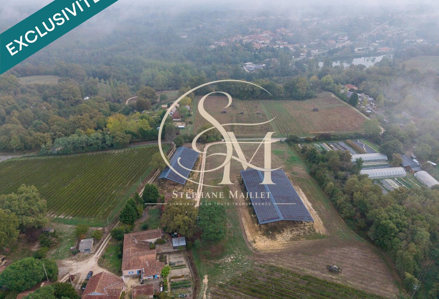 Propriété viticole de 18 ha avec maison et dépendances — photo 1