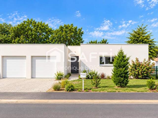LA ROCHE-SUR-YON  MAISON CONTEMPORAINE DE PLAIN-PIED  105 M²  3 CHAMBRES — photo du bien