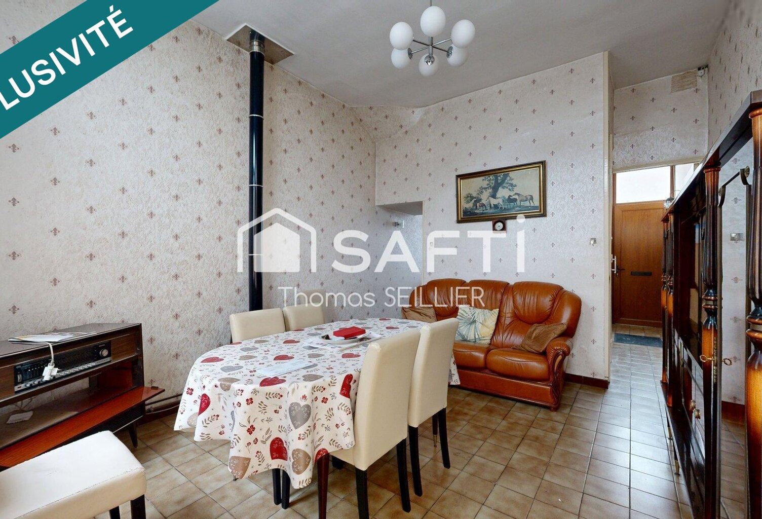 ROUBAIX  MAISON DES ANNÉES 30  4 CHAMBRES  UN BEAU POTENTIEL À RÉVÉLER ! — photo 1