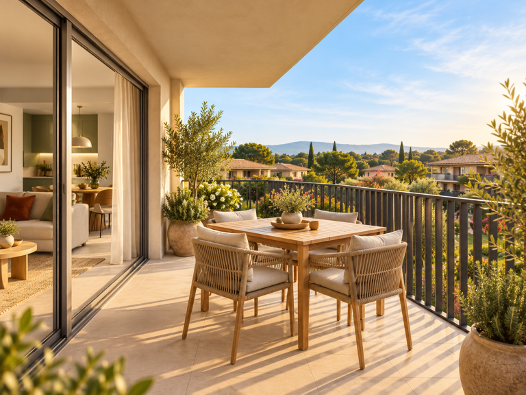 - T2 dernier étage avec TERRASSE et PARKING - Eguilles — photo 1