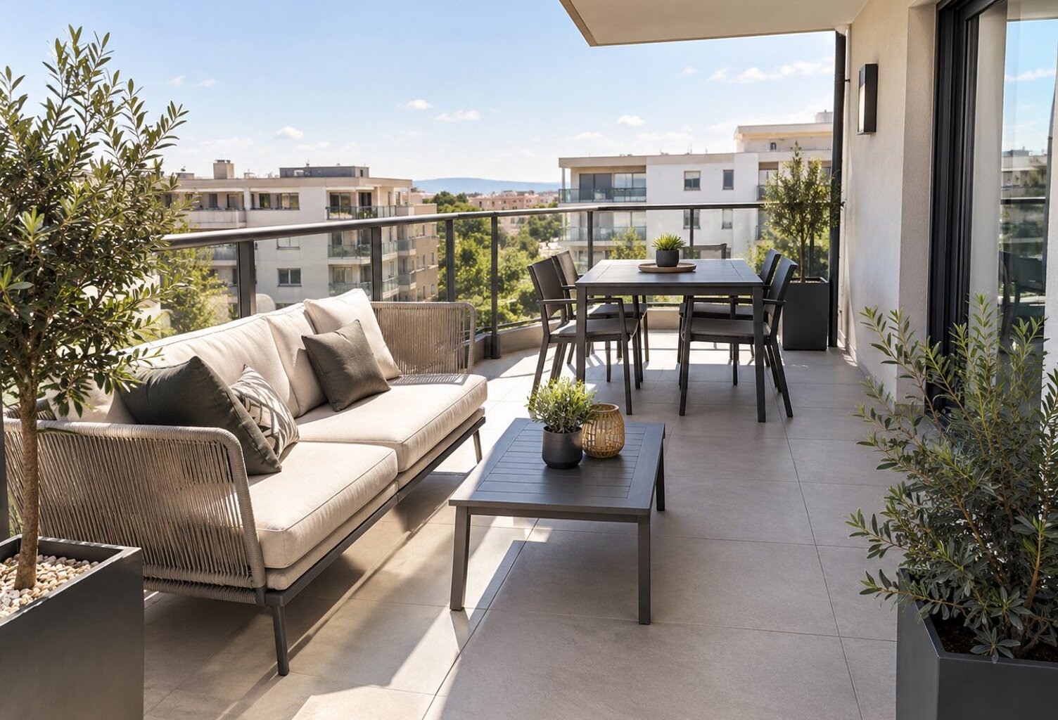 la Seyne sur mer Beau T3 et sa grande terrasse de 21.66m² — photo 1