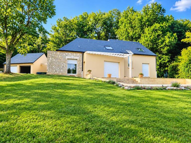 Lissac , Maison d'architecte de 1997 avec PISCINE sur 4000 m2 terrain — photo 1