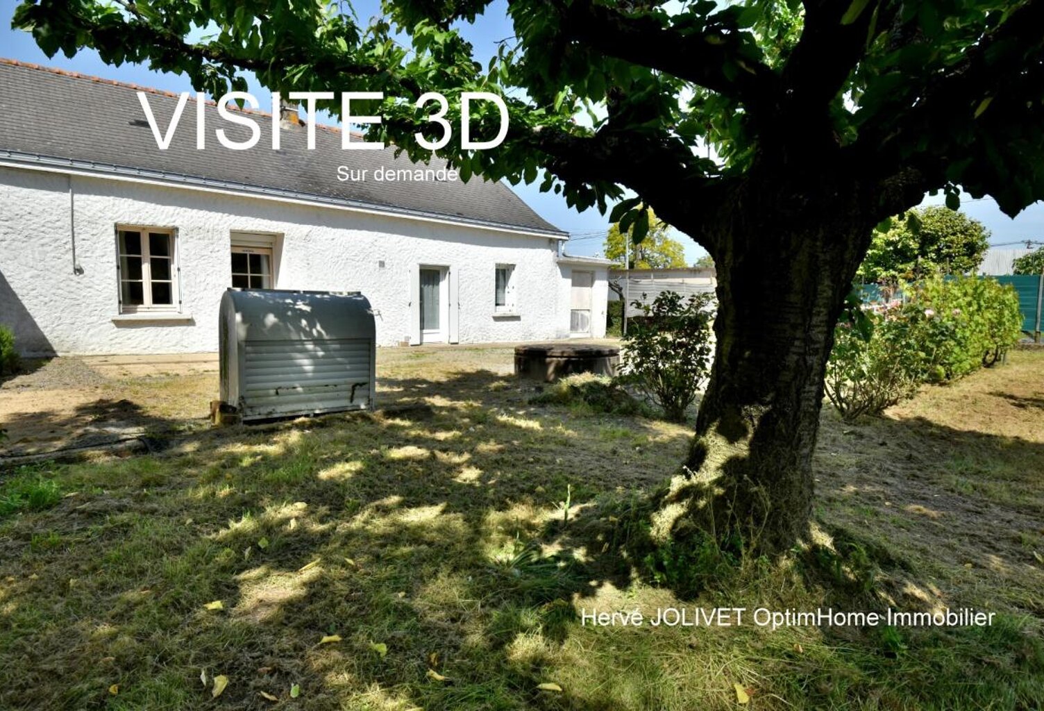 MAISON 2 CHAMBRES + GRAND TERRAIN + DEPENDANCES EN CAMPAGNE — photo 1