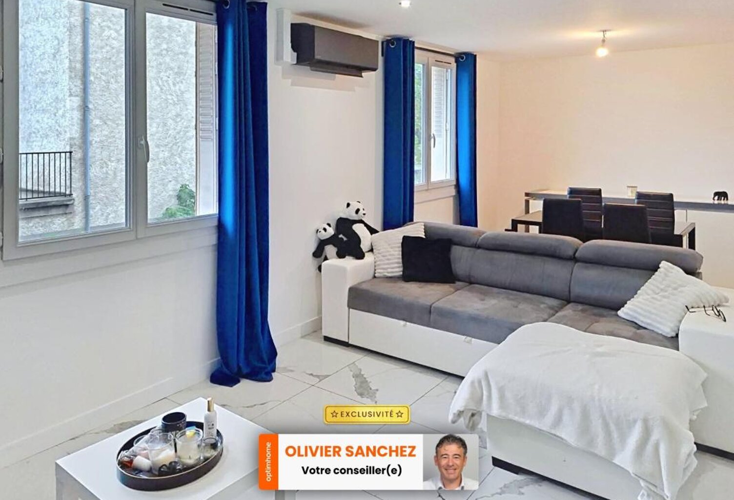 BEAUMONT – T3 BIS RÉNOVÉ DE 62 m² AVEC JARDIN PRIVATIF DE 55 m² ET CLIMATISATION RÉVERSIBLE ! — photo 1