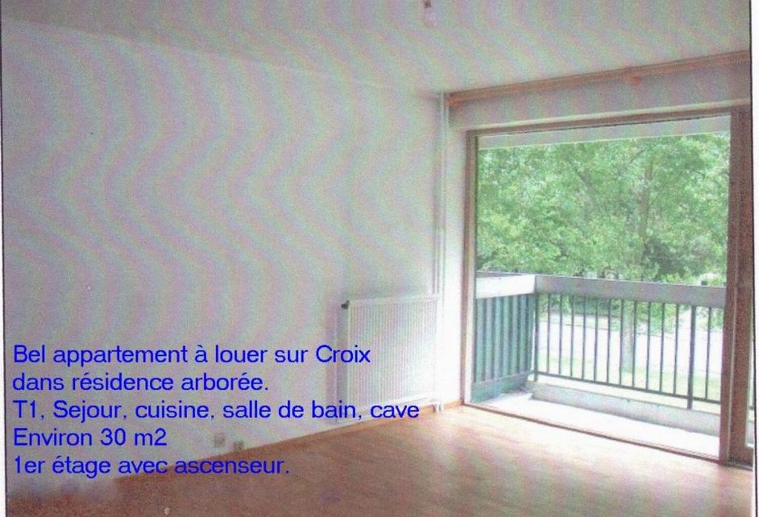 Appartement de 30m2 à louer sur Croix — photo 1