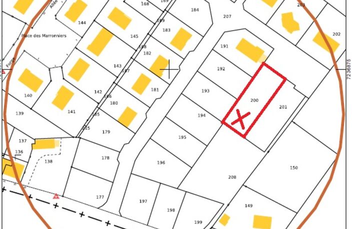 Dpt Eure et Loir (28), à vendre CHAMPROND EN PERCHET terrain - Terrain de 877,00 m² Lot 18 — photo 2