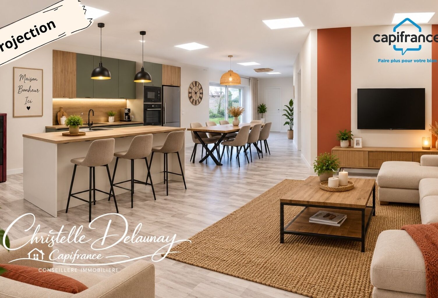 Maison atypique entièrement rénovée – 130 m² – Bierné-les-Villages — photo 1