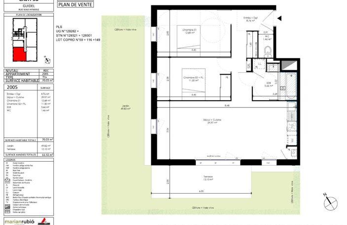 Appartement Type 3 — photo 3