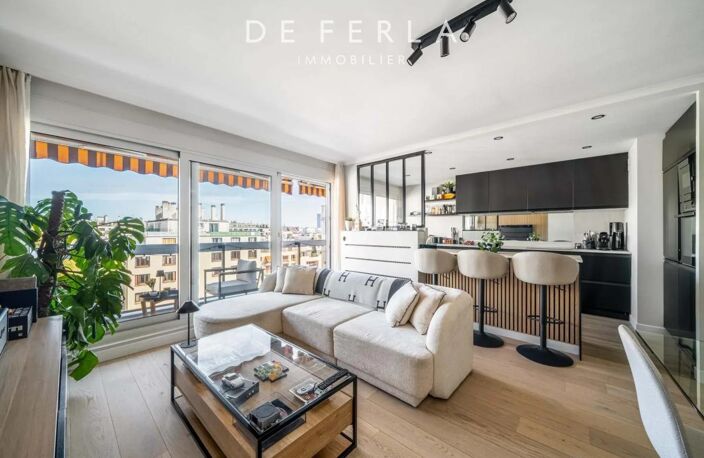 Élégant 3 pièces rénové avec balcon en étage élevé - Paris XV — photo 2
