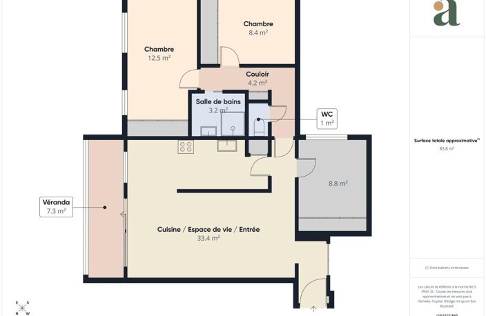 Appartement 4 pièces avec loggia, parking et cave à Argenteuil hyper-centre (95100) — photo 2