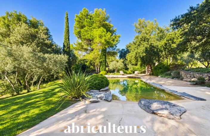 Villa d’architecte rénovée de 155 m² avec piscine naturelle, au pied du Luberon à Cheval-Blanc — photo 3