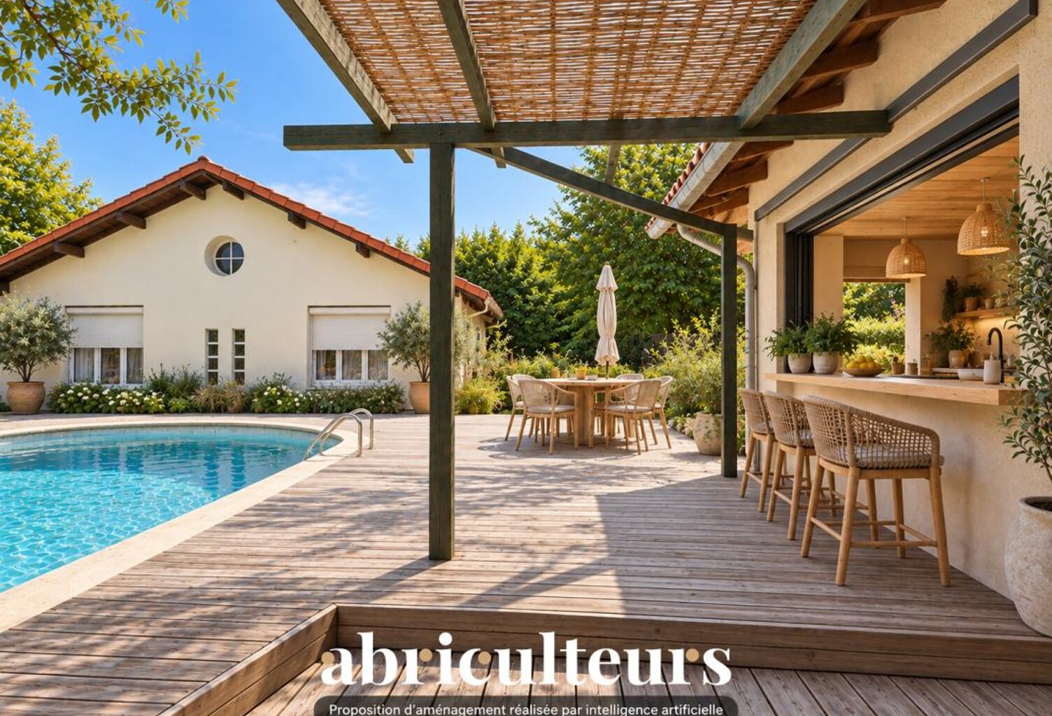 Maison avec piscine à rafraichir sur grand terrain de 966 m2 - Caudéran Pins-Francs 33200 — photo 1