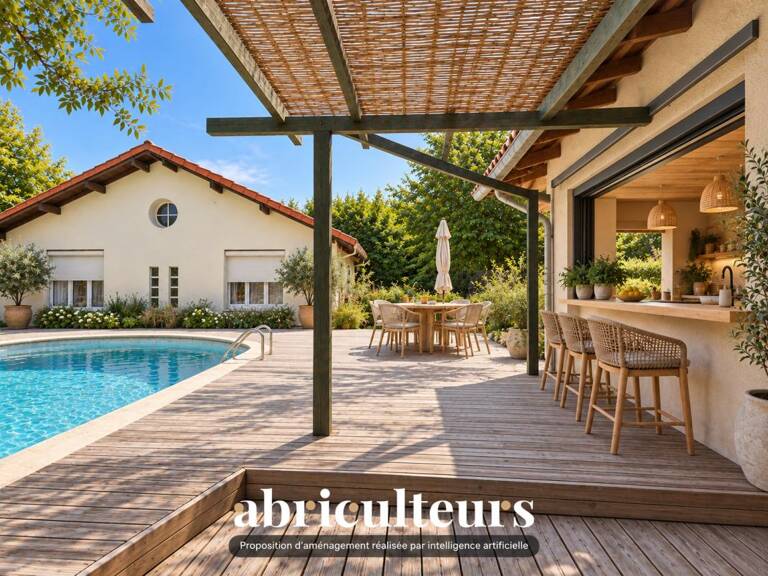 Maison avec piscine à rafraichir sur grand terrain de 966 m2 - Caudéran Pins-Francs 33200 — photo 1