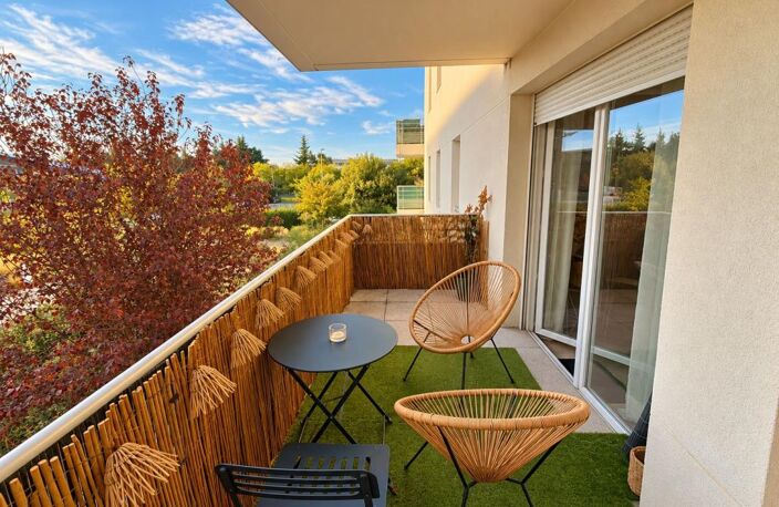 AGROPARC – T2 VENDU DE 42m² LOUÉ AVEC BALCON ET PARKING – IDÉAL INVESTISSEUR — photo 2
