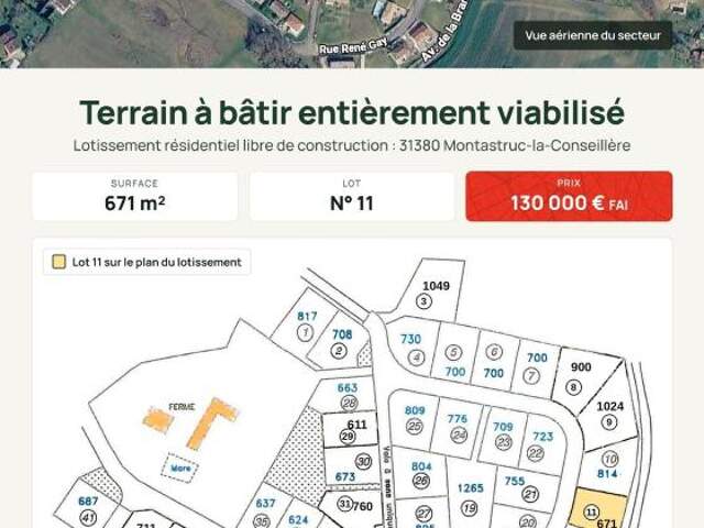 Terrain à bâtir - Frais de notaire offerts jusqu'à la fin de l'année — photo du bien