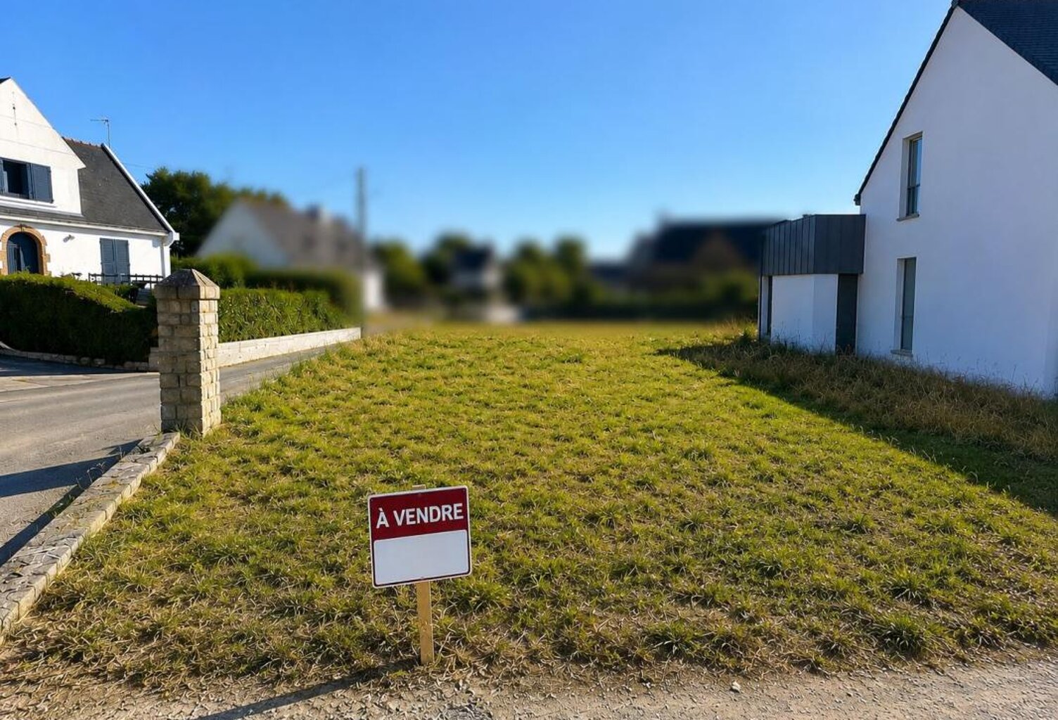GUÉRANDE – PERMIS DE CONSTRUIRE ACCORDÉ – COMMERCES ET ÉCOLES À PIED – EXPOSÉ PLEIN SUD — photo 1