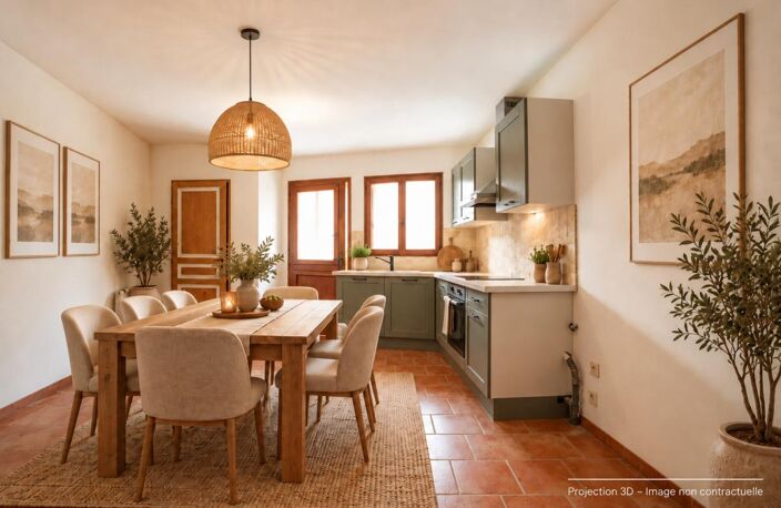 AUX PORTES DE CARCASSONNE - MAISON DE VILLAGE RÉNOVÉE AVEC CHARME ET POTENTIEL — photo 2