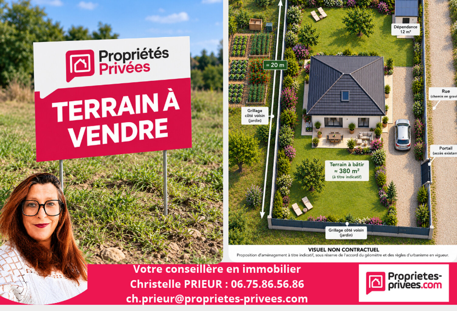 Terrain viabilisé Vieux Fagnières 380 m2 — photo 1