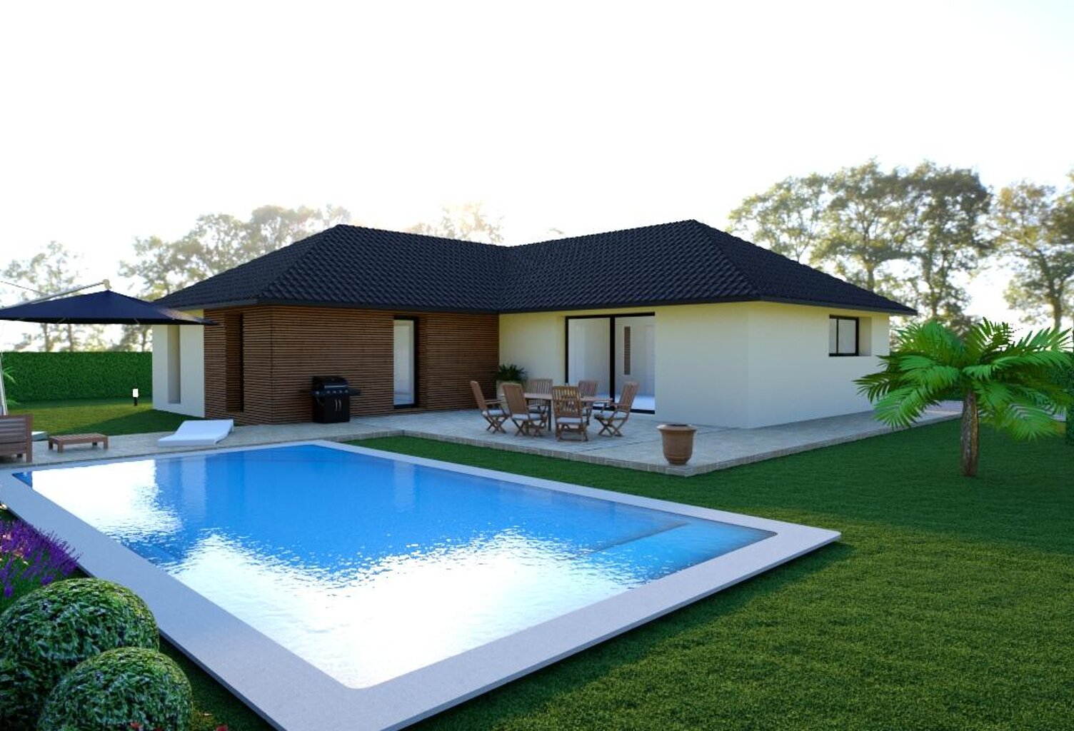 Terrain constructible 600 m2 — photo 1