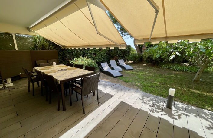 ANTIBES SAINT JEAN, BEAU 3/4 PIECES 80M2 , REZ DE JARDIN — photo 5