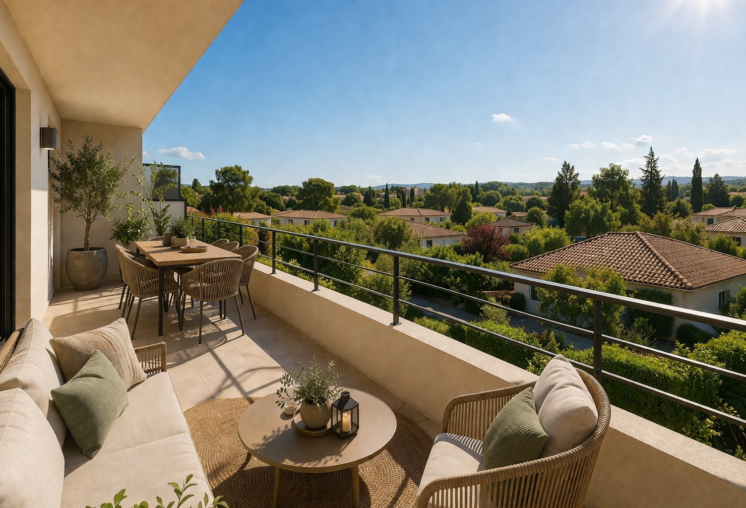 -Appartement T3 avec terrasse plein sud quartier La Torse/Saint Jerome — photo 1