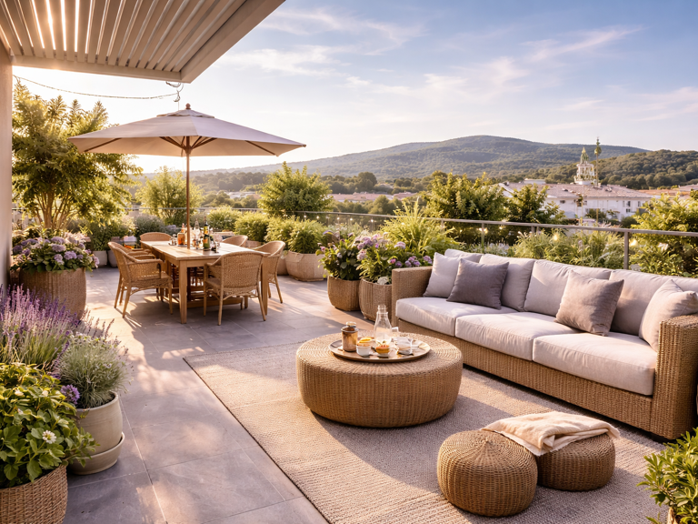 -GRAND T3 de 70m² - VUE DEGAGEE LA ROQUE D'ANTHERON — photo 1