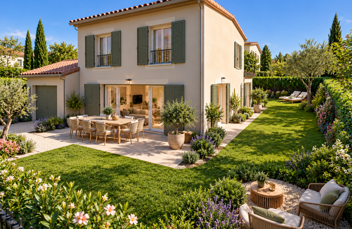 Maison T4 avec garage et beau jardin — photo 4