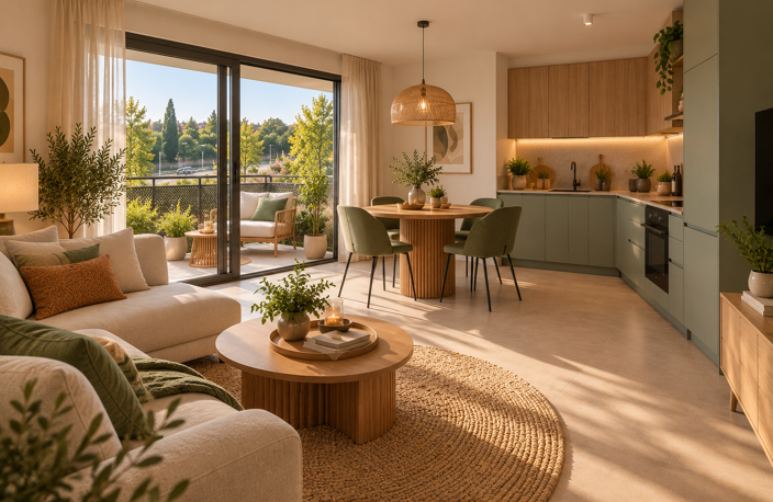 -RESIDENCE INTIMISTE PROCHE CENTRE VILLE - T3 DE 65M² AVEC EXTERIEUR — photo 2