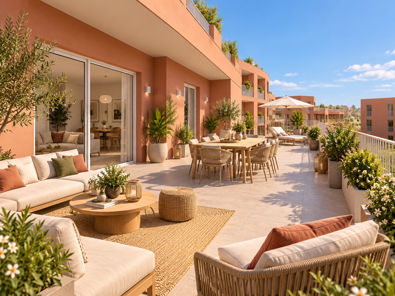 EXCEPTIONNEL DERNIER ETAGE 3P DE 75M² AVEC 103M² DE TERRASSE — photo 1