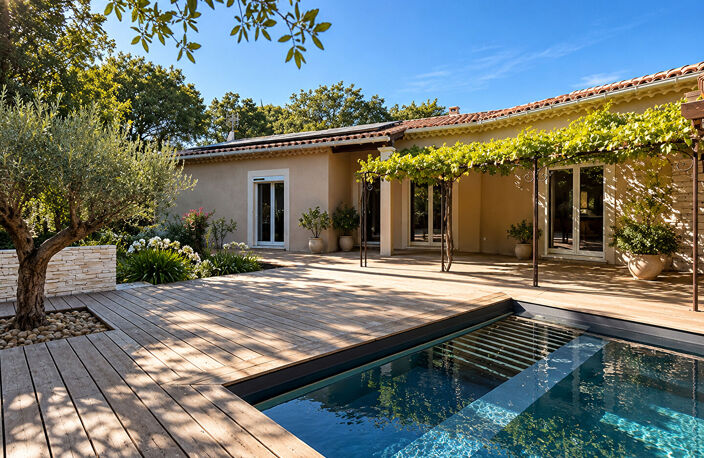 À vendre, Rochegude - Villa moderne177m² avec piscine. — photo 2